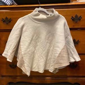 Cashmere blend sweater/poncho